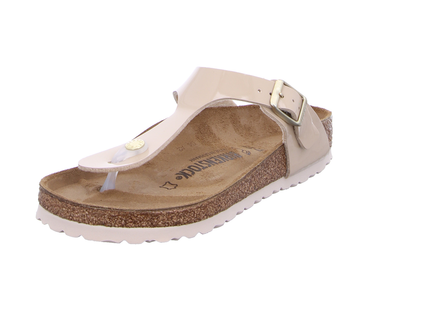 Birkenstock Gizeh BF Patent Sand Sand